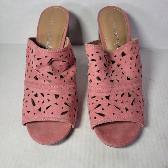 American Eagle Outfitters Pink Sandals - Picture 2 of 3